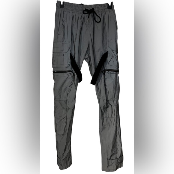 Life Code 3M Pants with Straps ~ Silver (REFLECTIVE) - Picture 2 of 10
